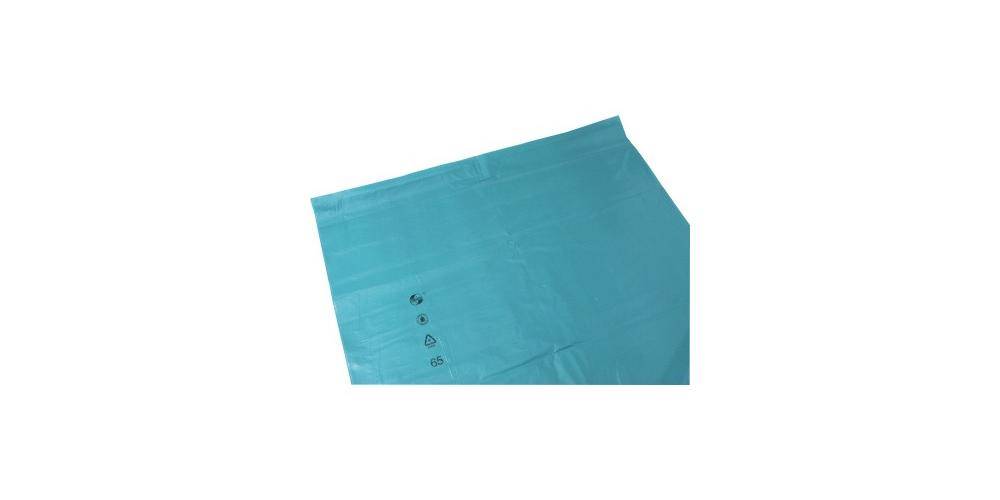 Neutralware Müllsack Typ 60 65+55 x 135 cm (B x H) 80µm 240l blau 100