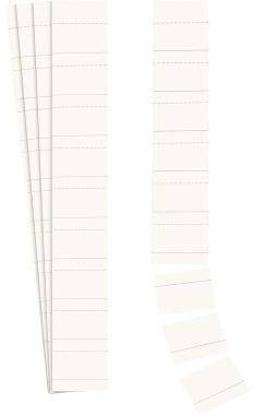 Ultradex Einsteckkarte Planrecord 140608 60x32mm weiß 90 St./Pack.