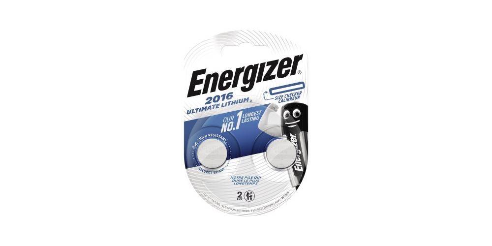 Energizer ® Knopfzelle Ultimate Lithium Lithium CR2016 3V 90 mAh 2