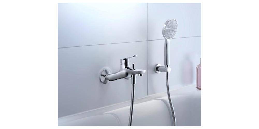 Duravit Handbrause 110, 3 jet, MinusFlow chrom / weiß chrom / weiß