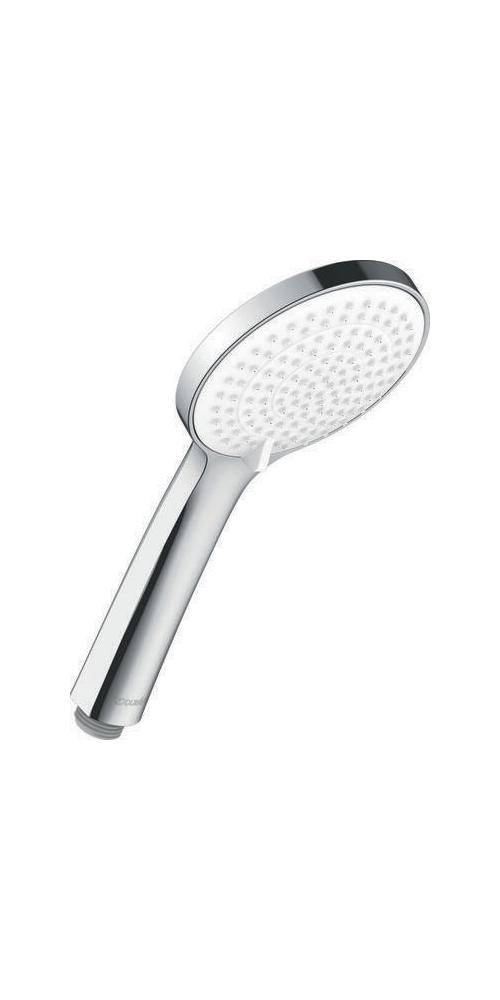 Duravit Handbrause 110, 3 jet, MinusFlow chrom / weiß chrom / weiß