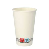 Papstar 87458, 300 ml, Karton, Polylactid (PLA), Weiß, FSC, 8 cm, 117 mm