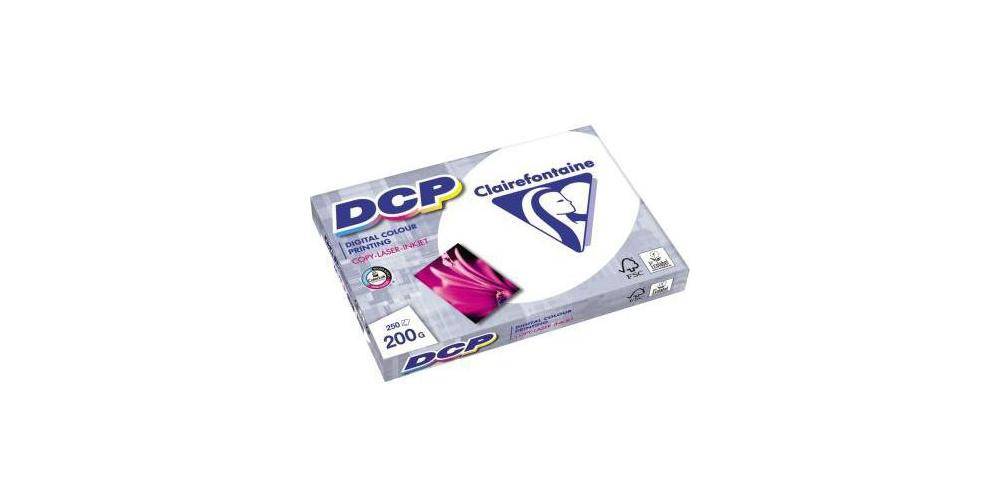 Clairefontaine Farblaserpapier DCP DIN A4 200g/m hochwei 250 Bl./Pack.