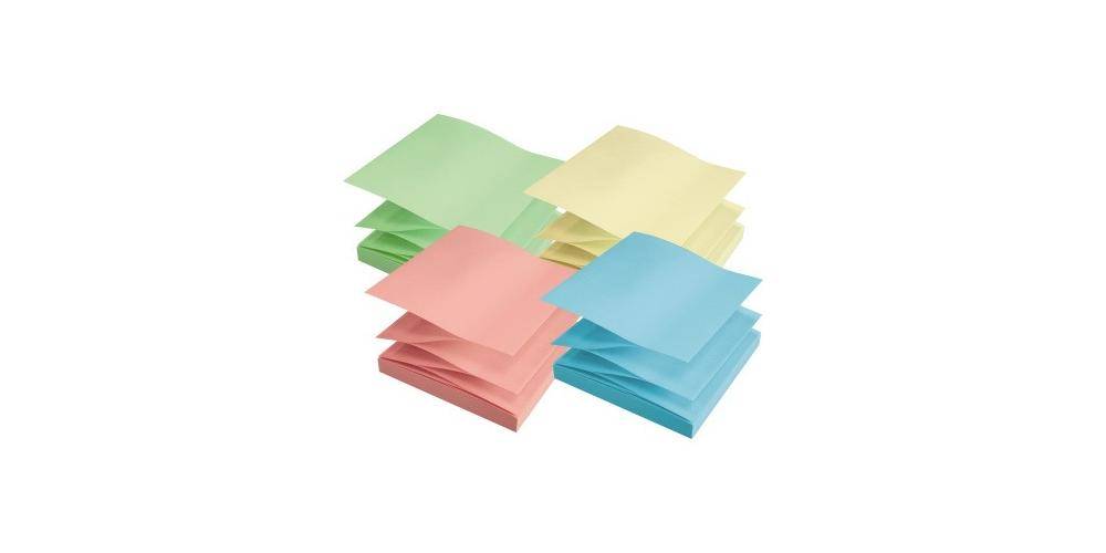 Soennecken Haftnotiz Z-Notes 75 x 75 mm (B x H) farbig sortiert 100
