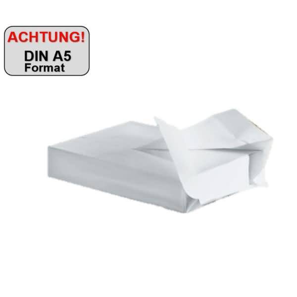 Kopierpapier DIN A5 160 g/qm weiß 250 Blatt