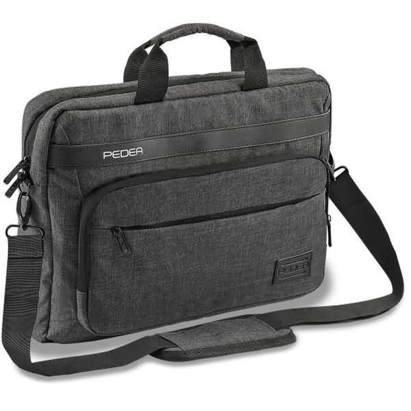 PEDEA Laptoptasche URBAN compact 39,6cm (15,6-), grau