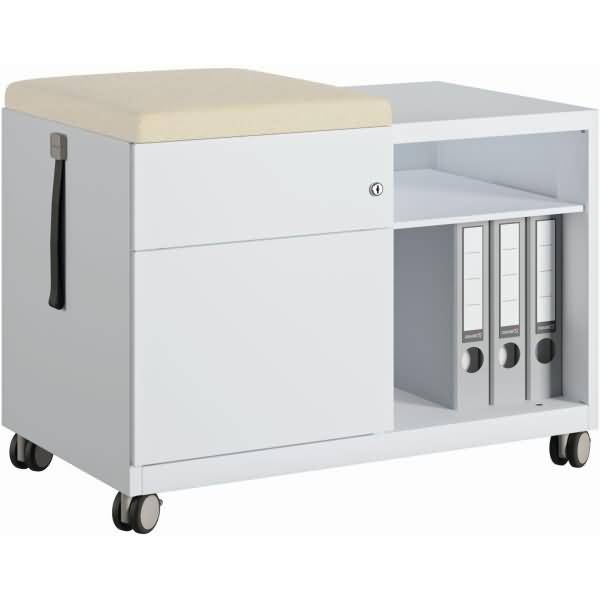 Sitzkissen für Note Caddy BxT 80x49cm Farbe YB107 oyster