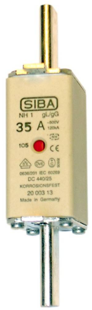 Siba NH-Sicherungseinsatz 2000313.125
