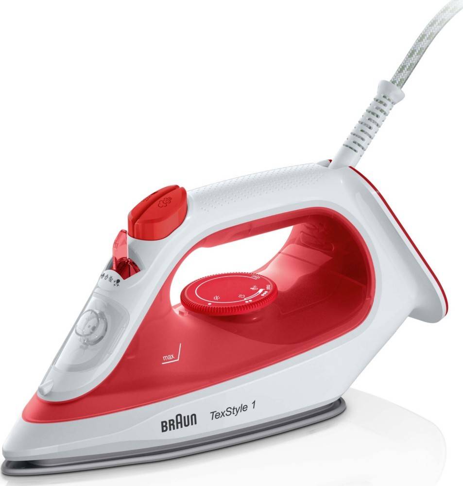 Braun Dampfbügeleisen SI 1019 RD