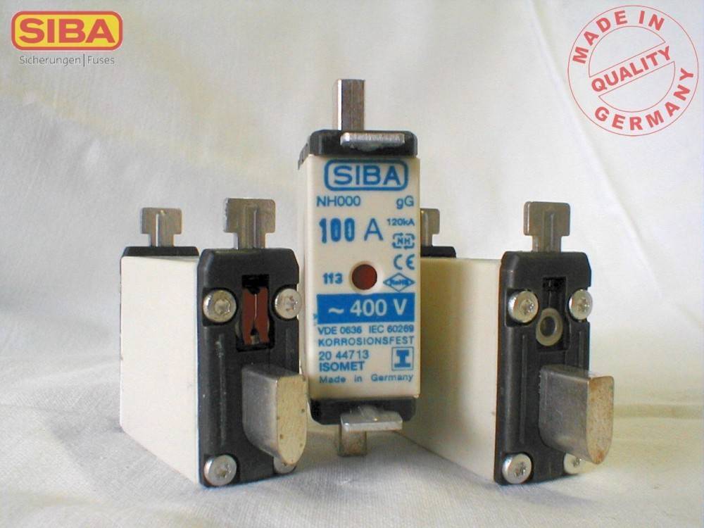 Siba NH-Sicherungseinsatz 2044713.80