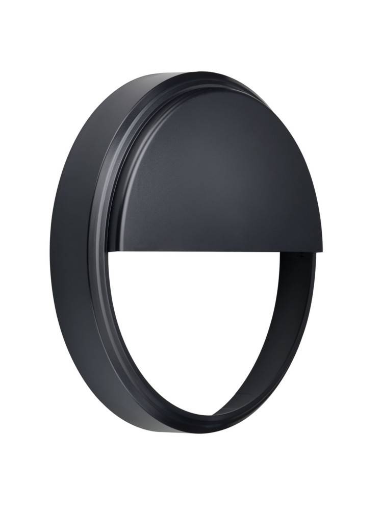 Philips Lighting Halb-Abdeckung WL140ZHalfmoonRingBK