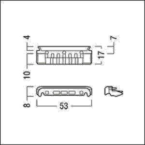 Zumtobel Group Endkappen TECTON T #22171656