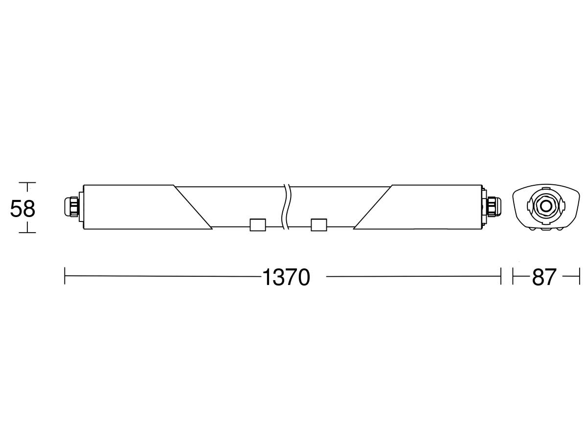 Steinel LED-Innenleuchte o. Sensor RS PRO 5100 C 4000K