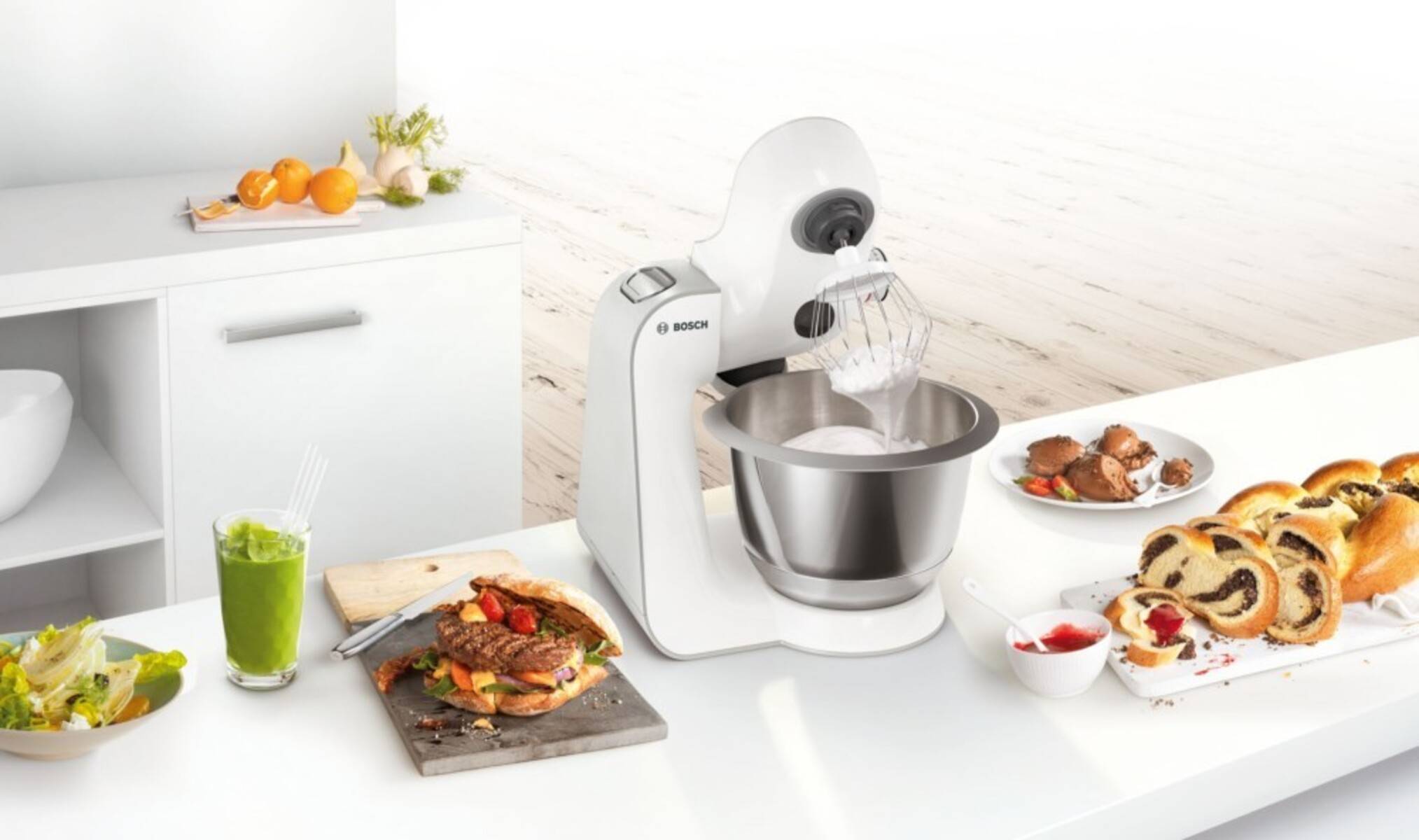 Bosch SDA Küchenmaschine MUM58231 ws/si