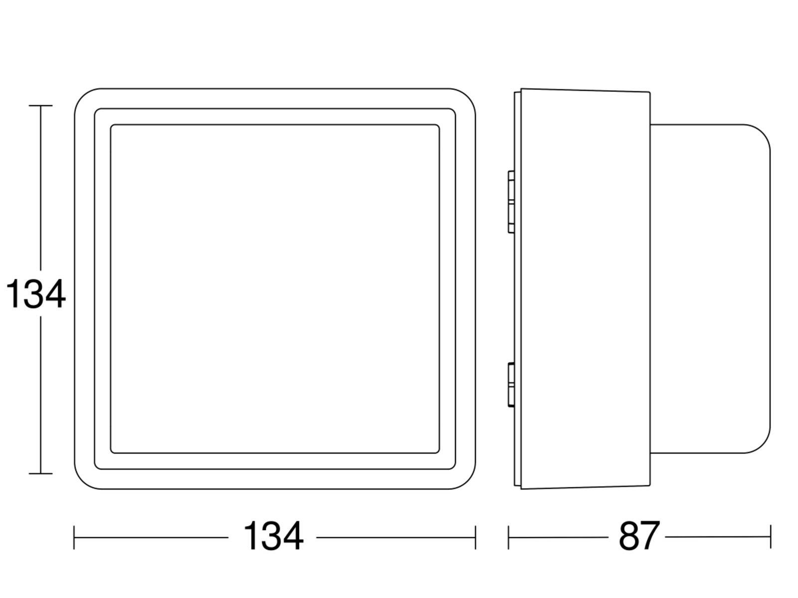 Steinel Sensor-LED-Außenleuchte L 845 SC ANT 3000K