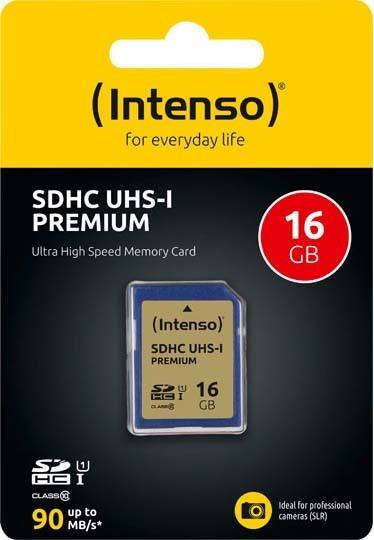 6 Stück Intenso SDHC-Card 16GB INTENSO 3421470
