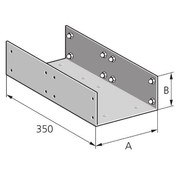Pflitsch Stabilitätsverbinder SVI 200/100 S