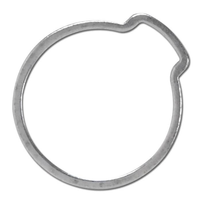 1-Ohr-Schlauchklemme - Stahl verzinkt - Spannbereich-Ø 9 bis 11 mm - Preis per Stück