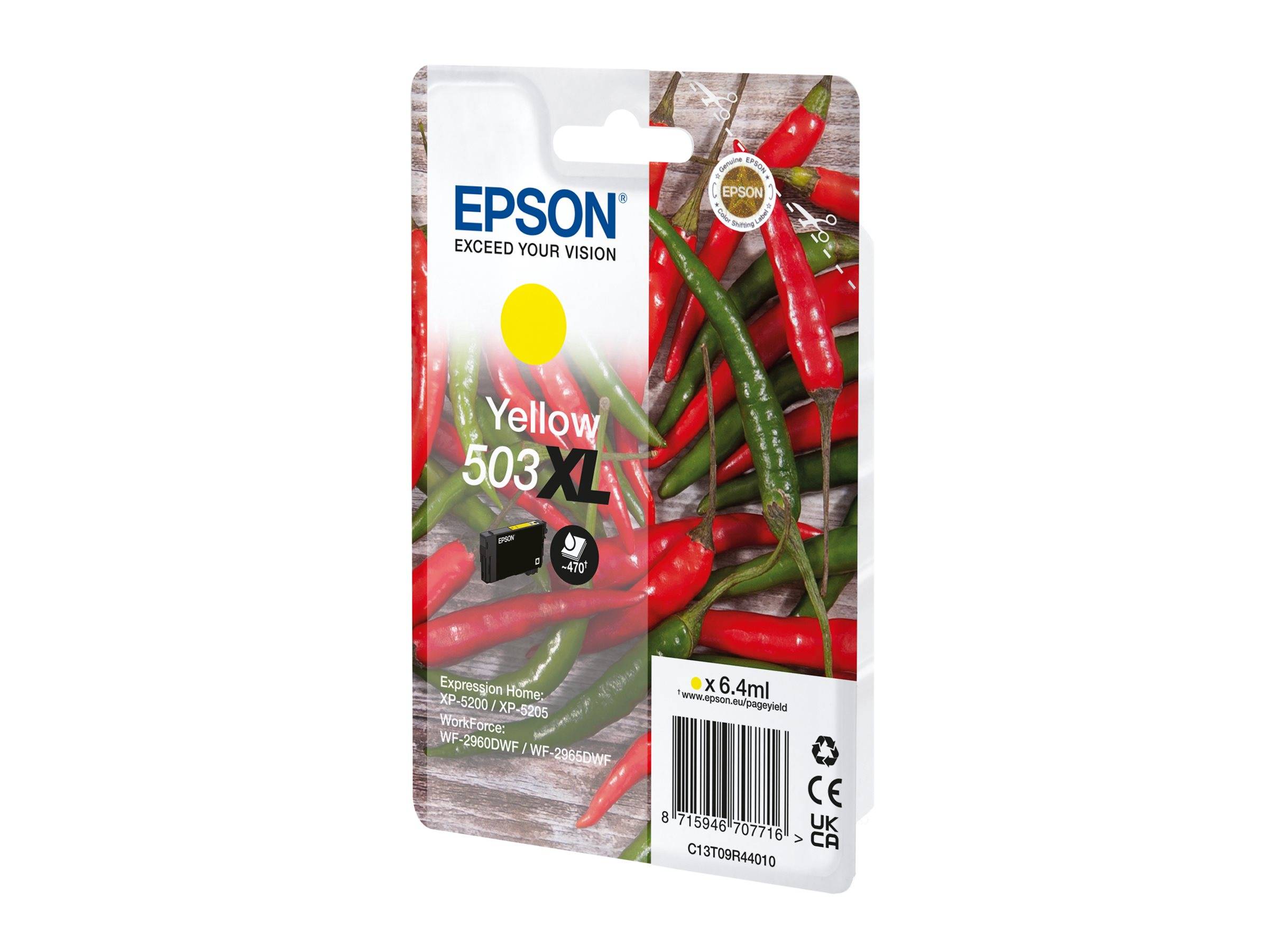 Epson 503XL Singlepack - 6.4 ml - XL - Gelb - original