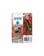 Epson 503XL - 6.4 ml - XL - Cyan - original - Blister mit RF- / akustischem Alar