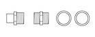 Vaillant Fittingsatz f.Solarflexro. 0020023067