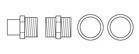 Vaillant Fittingsatz f.Solarflexro. 0020025387
