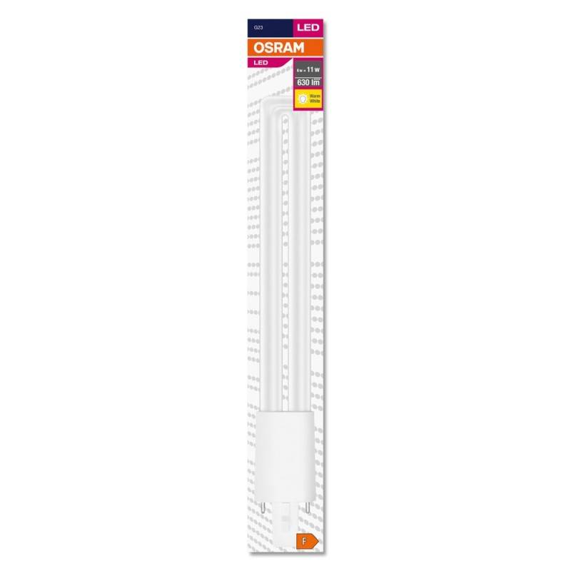 OSRAM HOMELIGHTING 4058075558069 LED EEK F (A - G) G23 6W = 11W Warmweiß (Ø x L) 32mm x 234mm 1St.