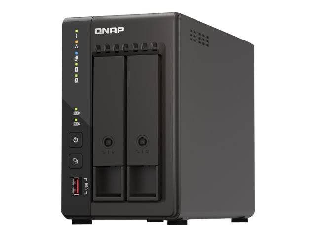 QNAP TS-253E NAS-Server 2 Schächte Intel Celeron J6412 2,6GHz SATA 6Gb/s