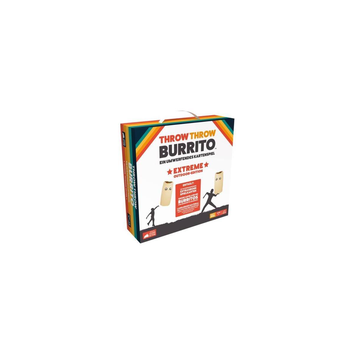 EXKD0020 - Throw Throw Burrito: Extreme Outdoor-Edition, für 2-6 Spieler, ab 7 Jahren (DE-Ausgabe)