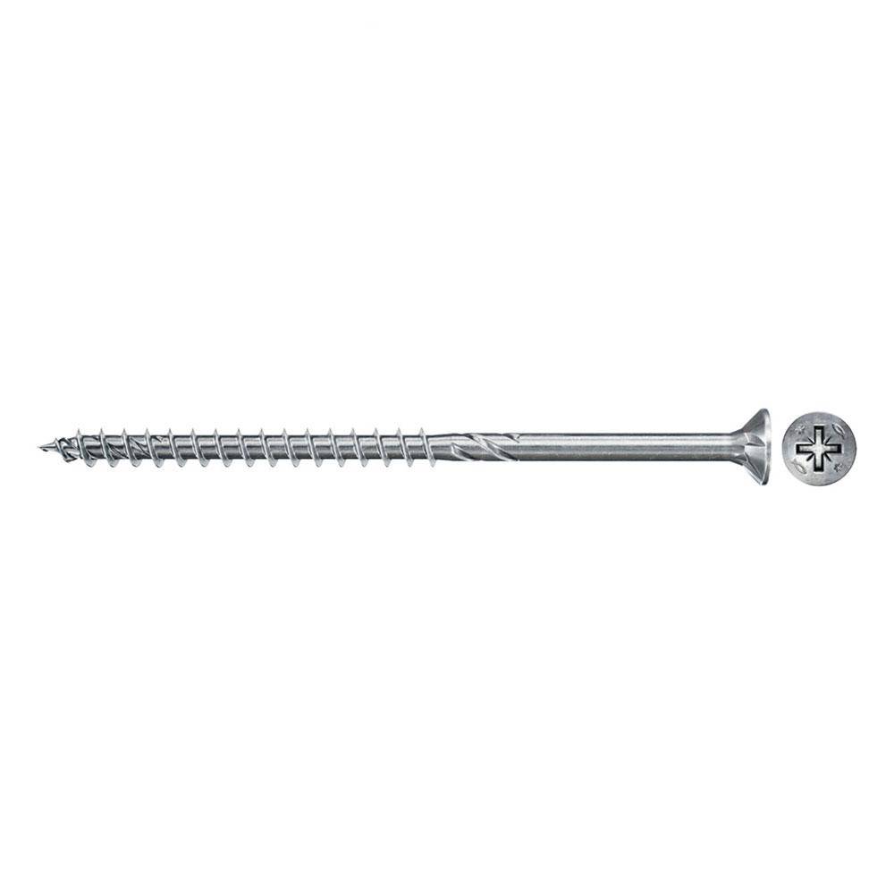 Spanplattenschraube FPF-SZ YZP - GewindeØ 4,5 mm - Länge 45 mm - Gewindelänge Teilgewinde 30 mm - Antrieb PZ2 - VE 200 Stk.