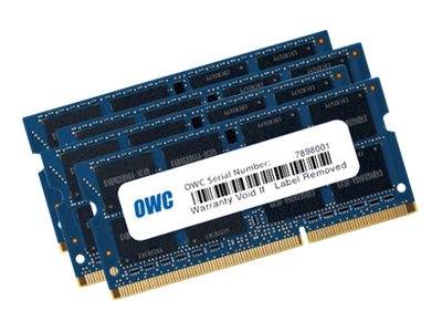 OWC - Other World Computing - DDR3 - kit - 32 GB: 4 x 8 GB - SO DIMM 204-PIN - 1867 MHz / PC3-14900 - CL11 - 1.35 V - un