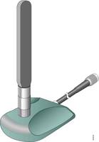 Cisco 4G-AE010-R - 25 W - 2,5 GHzSingle Unit antenna Extension Base - 6 GHz - 3
