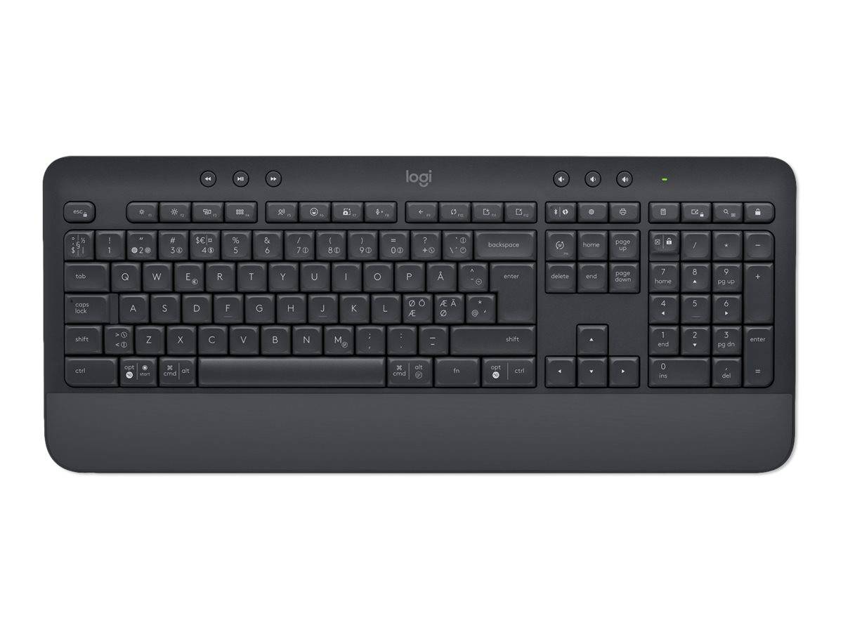 NL Logitech K650 Wireless Keyboard Signature Graphite USL