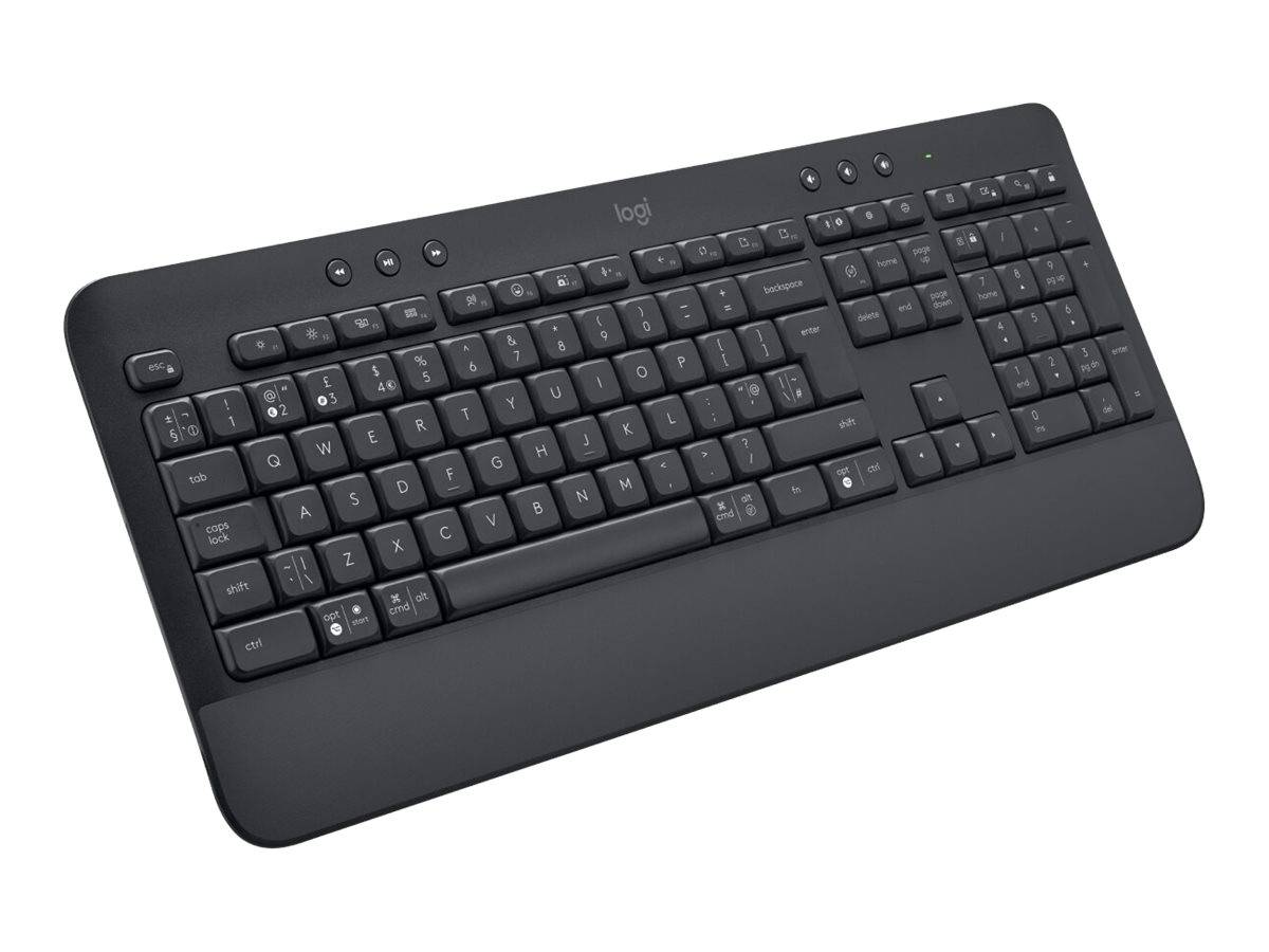 NL Logitech K650 Wireless Keyboard Signature Graphite USL