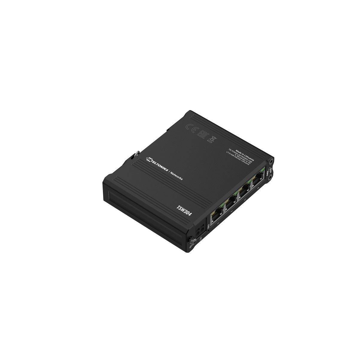 TSW304 - DIN-Rail-Switch (ohne PSU)