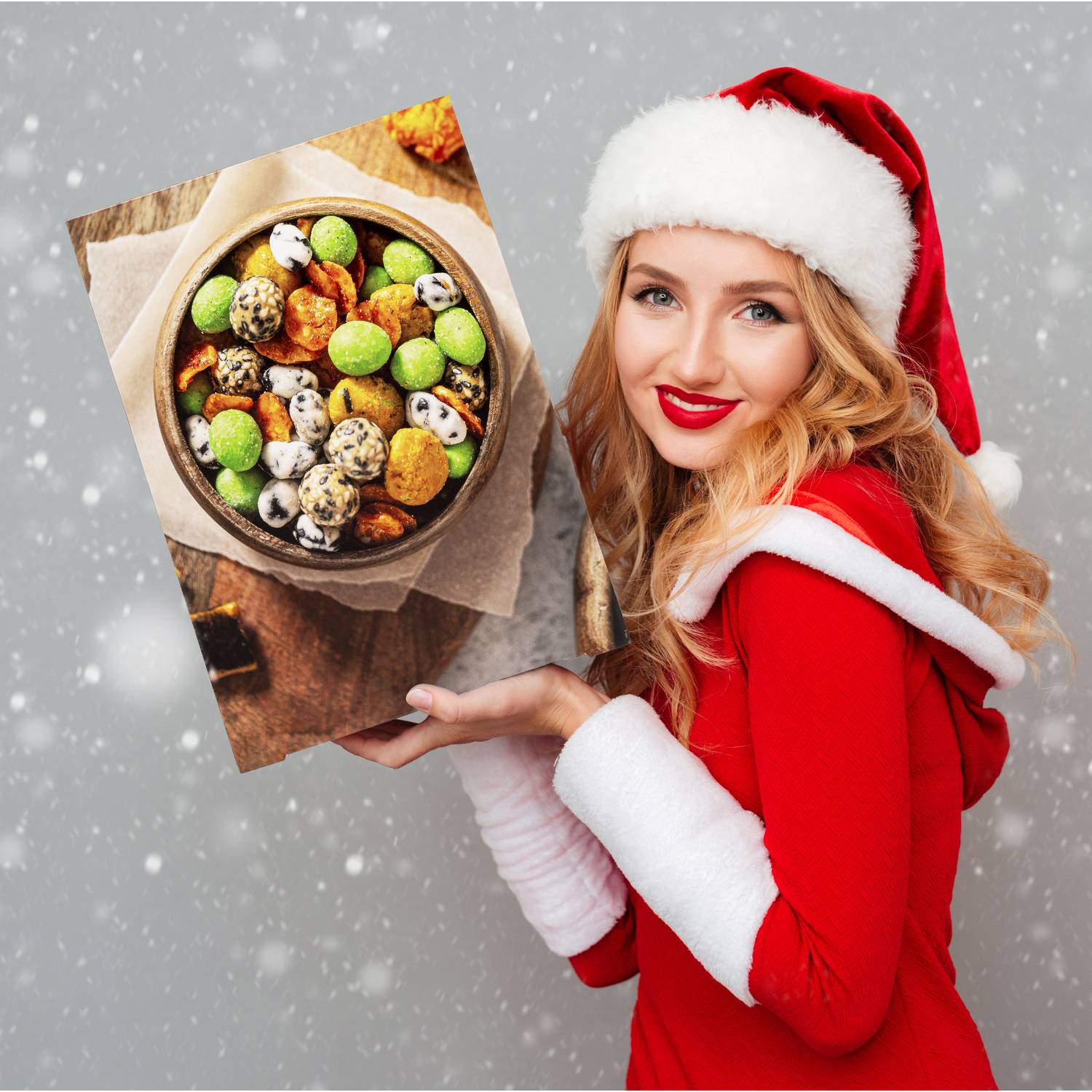 Corasol Premium Snack-Mix Adventskalender XL mit 24 herzhaften Knabbereien & Nuss-Snacks (625 g)