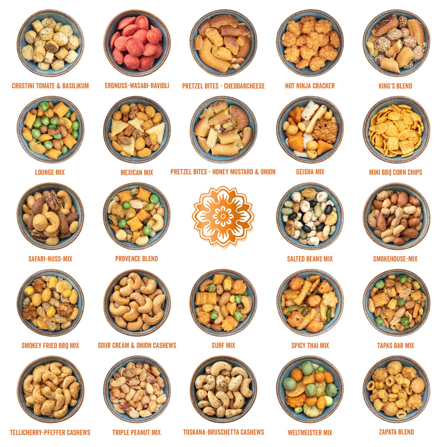 Corasol Premium Snack-Mix Adventskalender XL mit 24 herzhaften Knabbereien & Nuss-Snacks (625 g)