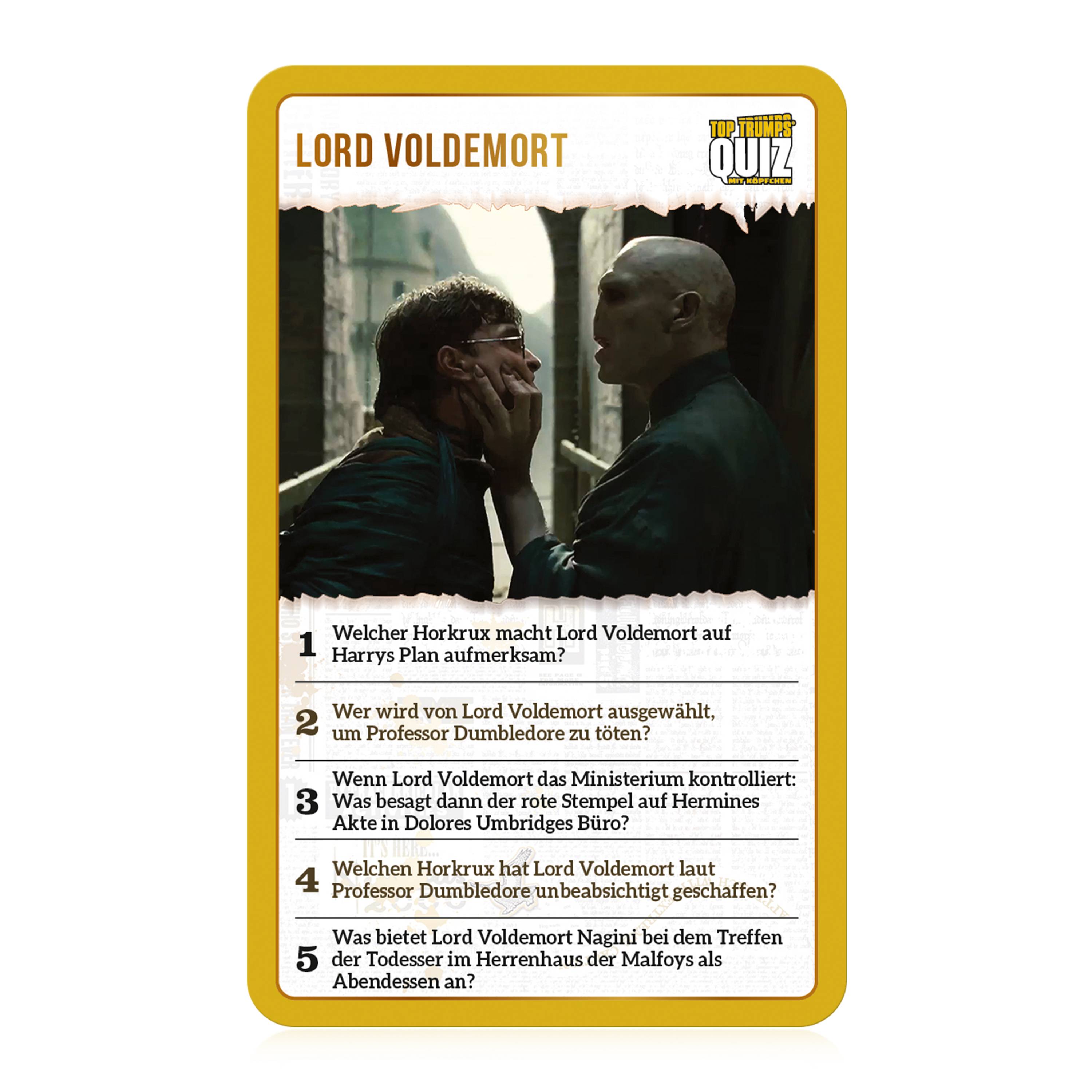 Top Trumps Quiz - Harry Potter Hogwarts Quizspiel Wissensspiel