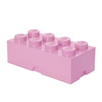 Room Copenhagen LEGO Storage Brick 8, Aufbewahrungsbox, Rose, Monochromatisch, Rechteckig, Polypropylen (PP), 500 mm