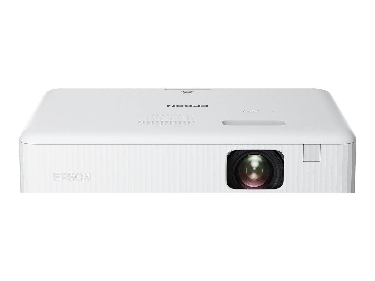 Epson CO-W01 - 3-LCD-Projektor - tragbar - 3000 lm (weiß)