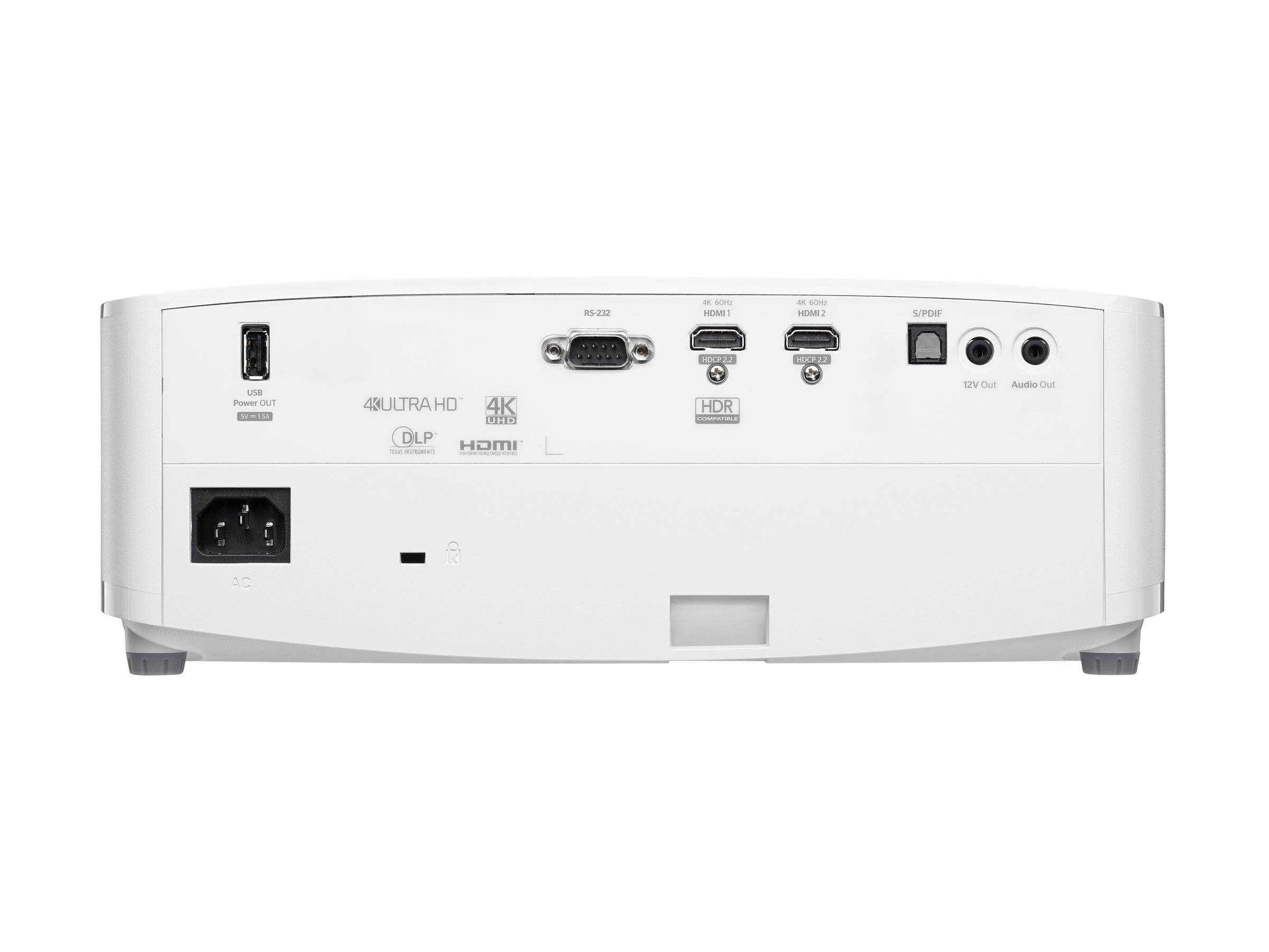 Optoma UHD35x - DLP-Projektor - 3D - 3600 lm - 3840 x 2160 - 16:9 - 4K