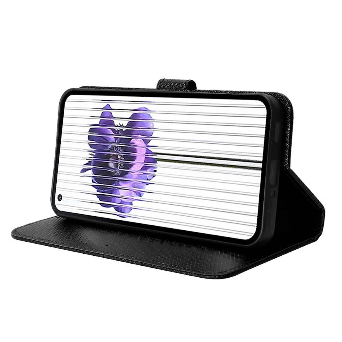 Für Nothing Phone 1 All-Inclusive Kunstleder Cover Handy Tasche Hülle Etuis Schwarz