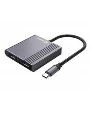 SANDBERG Dockingstation - USB-C - HDMI - USB-C Dock 2xHDMI+USB+PD