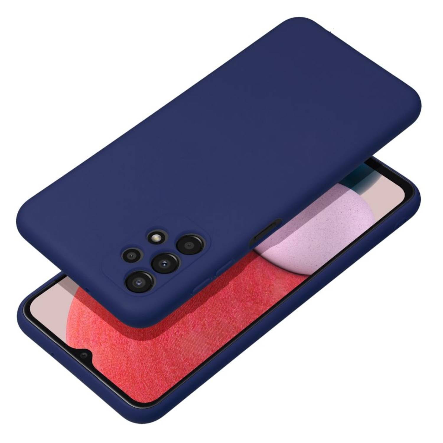 Jamcover Color Case III Dunkelblau für Samsung Galaxy A13, Galaxy A13 NE, Galaxy A13 4G - Schutzhülle, Backcover, Handyhülle