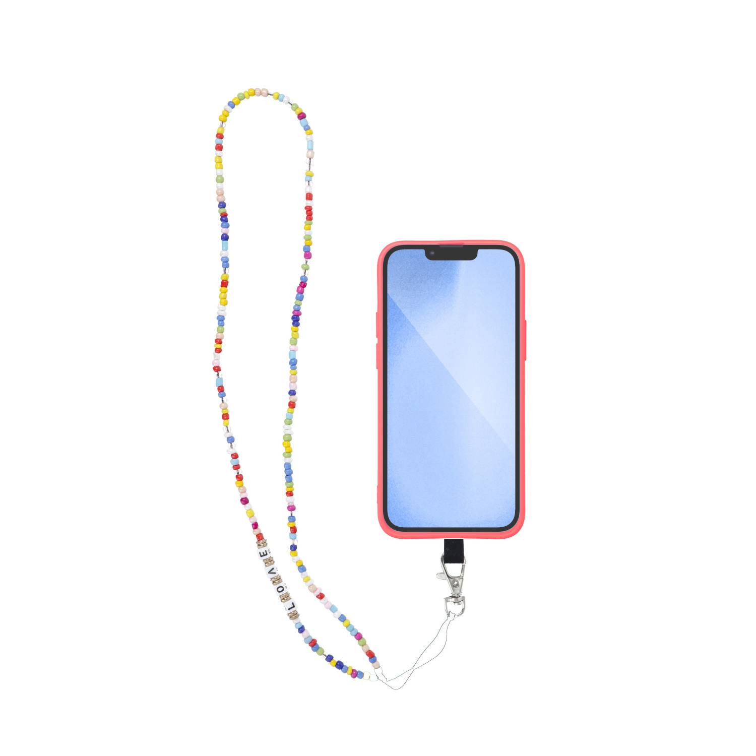 Jamcover Lanyard Love Mehrfarbig für Universal, Apple, Samsung Universal