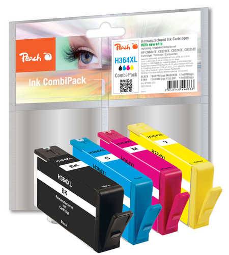 Peach - 4er-Pack - Schwarz, Gelb, Cyan, Magenta