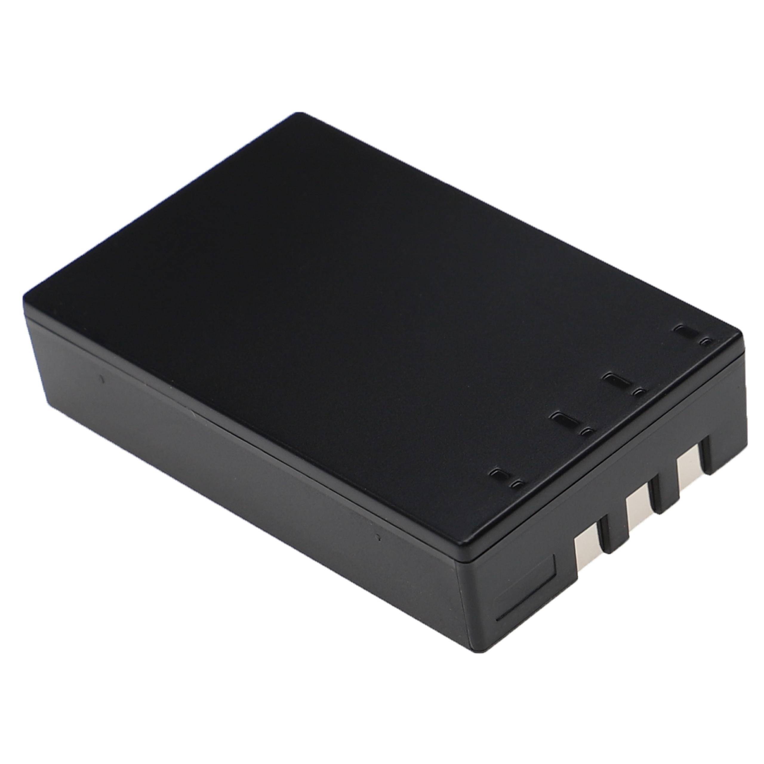 EXTENSILO 3x Akku Ersatz für Fujifilm NP-140 für Kamera (1100 mAh, 7,2 V, Li-Ion)