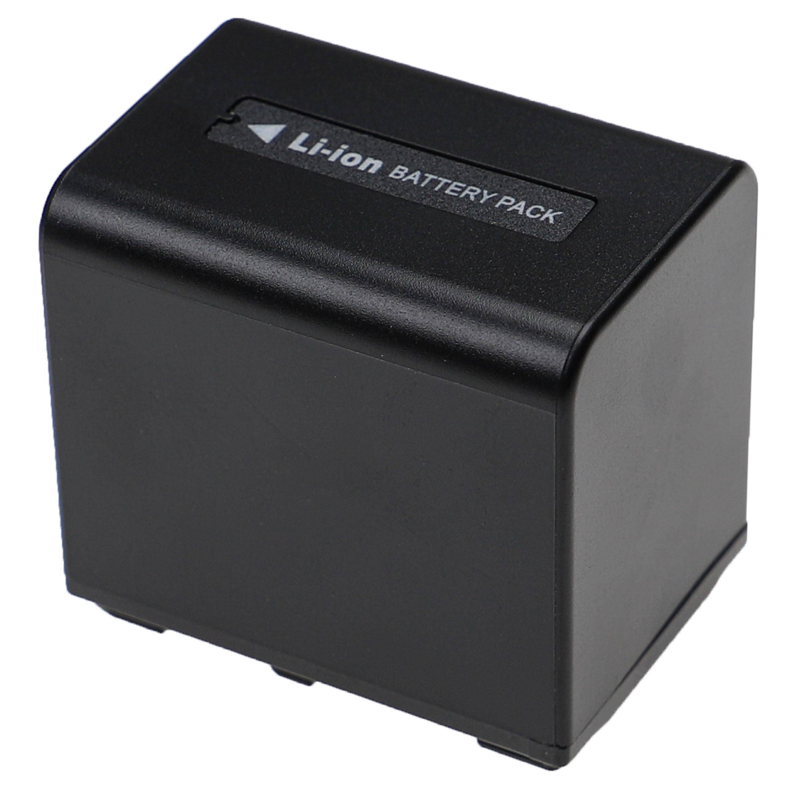 EXTENSILO 2x Akku kompatibel mit Sony FDR-AX53E, FDR-AX700E, FDR-AX700, FDR-AX60, FDR-AXP33, HDR-CX100E Kamera (2060 mAh, 7,4 V, Li-Ion)