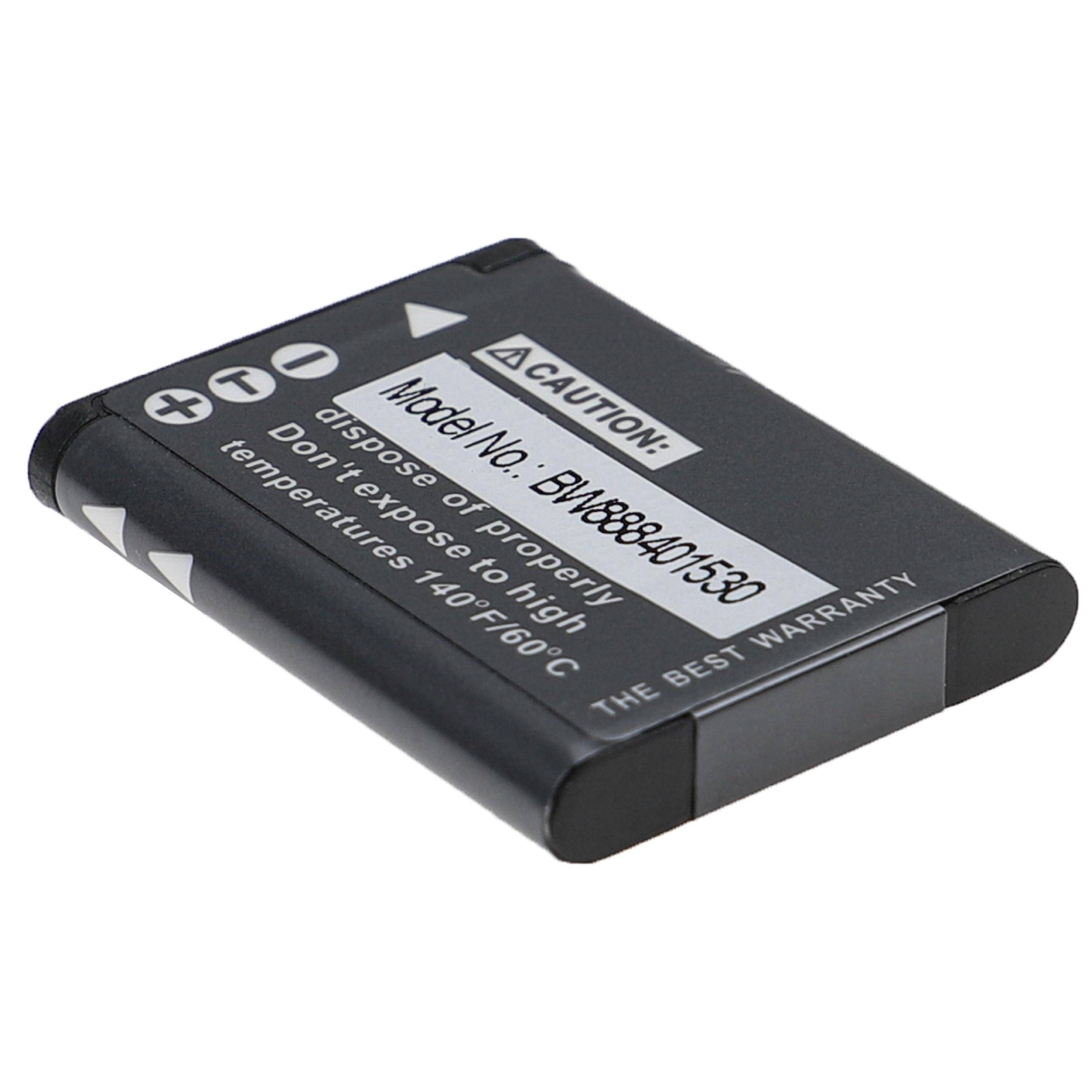 EXTENSILO 3x Akku kompatibel mit Toshiba CAMILEO SX-900 | Kamera (700 mAh, 3,7 V, Li-Ion)