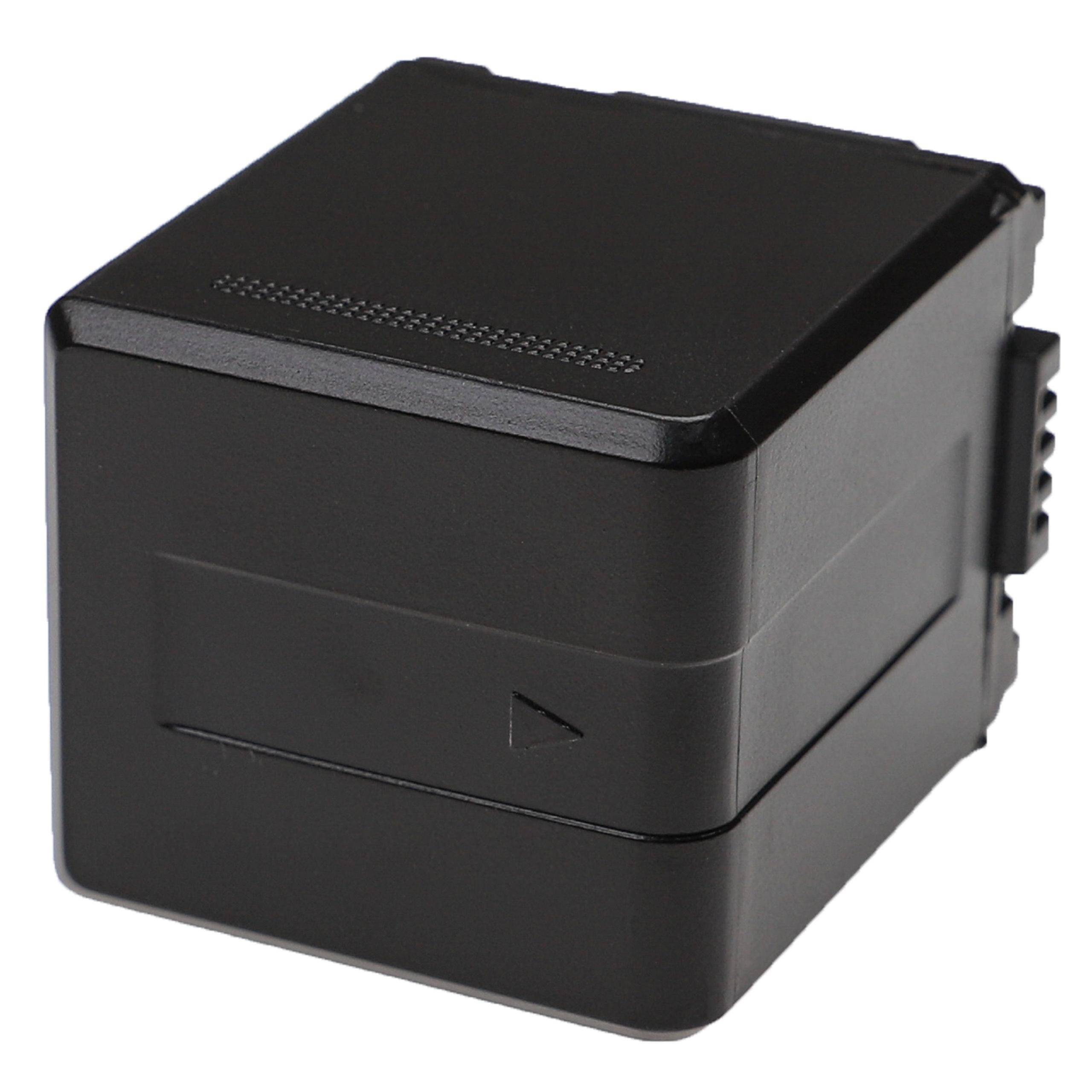 EXTENSILO 3x Akku kompatibel mit Panasonic HDC-HS3000, HDC-HS700, HDC-SD100, HDC-SD20, HDC-HS9 Videokamera Camcorder (2500 mAh, 7,2 V, Li-Ion)